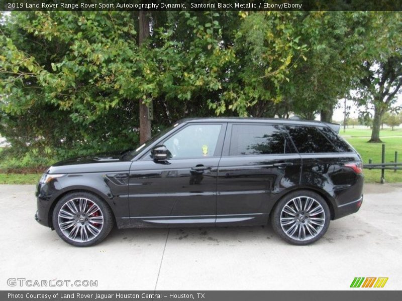  2019 Range Rover Sport Autobiography Dynamic Santorini Black Metallic