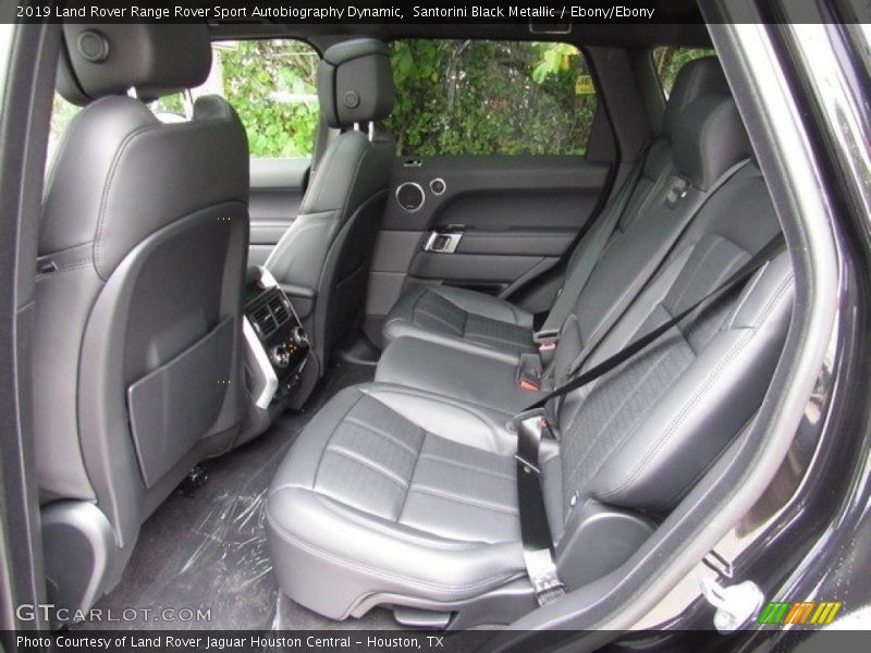Rear Seat of 2019 Range Rover Sport Autobiography Dynamic
