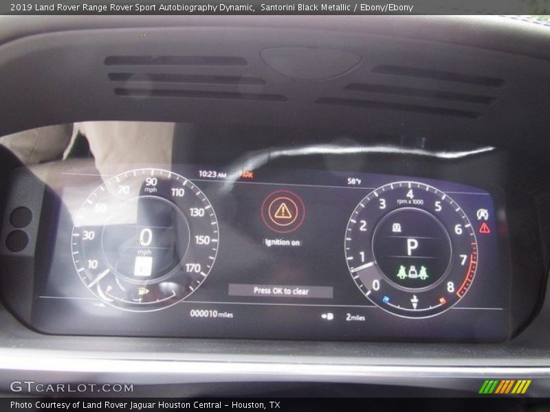  2019 Range Rover Sport Autobiography Dynamic Autobiography Dynamic Gauges
