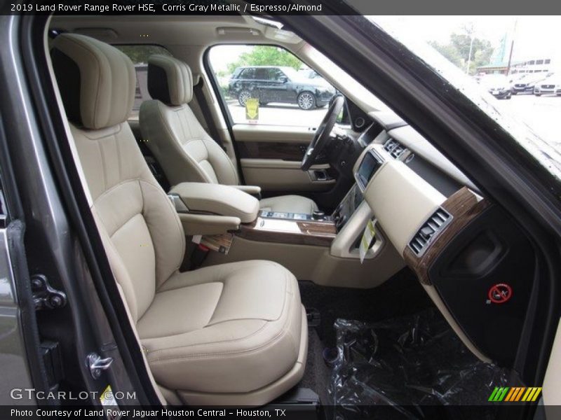 Front Seat of 2019 Range Rover HSE