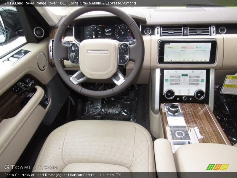 Dashboard of 2019 Range Rover HSE
