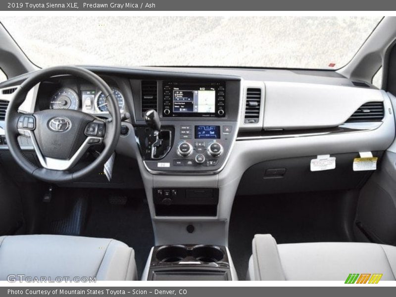 Predawn Gray Mica / Ash 2019 Toyota Sienna XLE