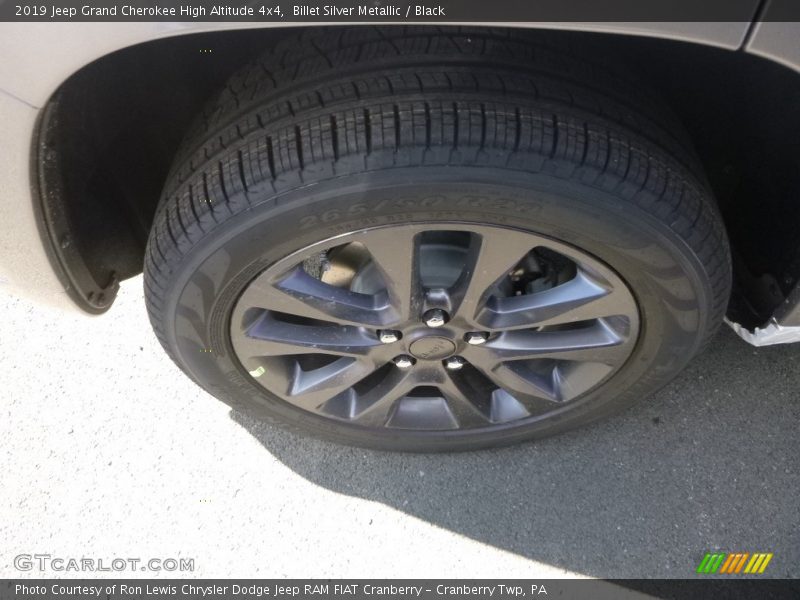 Billet Silver Metallic / Black 2019 Jeep Grand Cherokee High Altitude 4x4