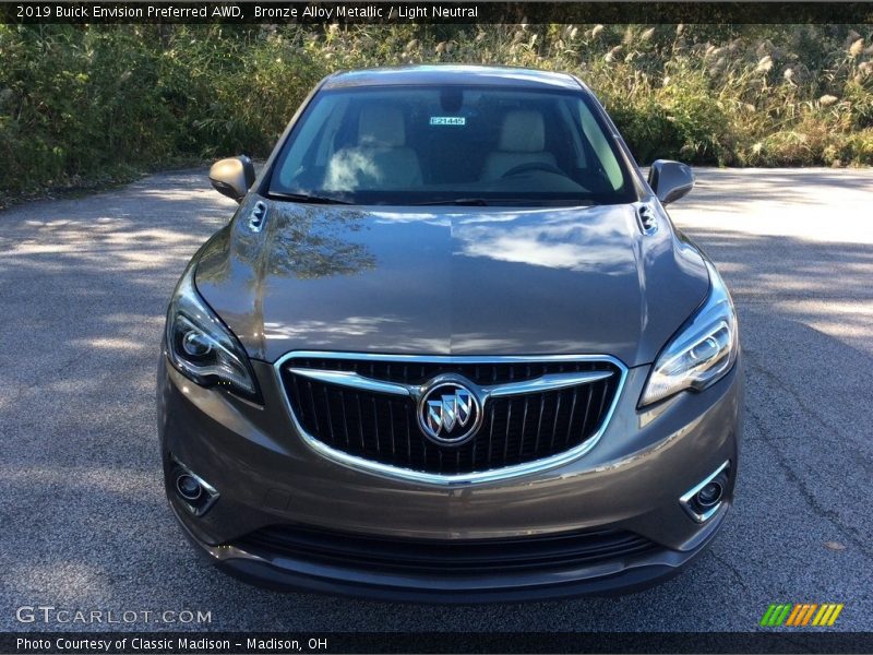 Bronze Alloy Metallic / Light Neutral 2019 Buick Envision Preferred AWD