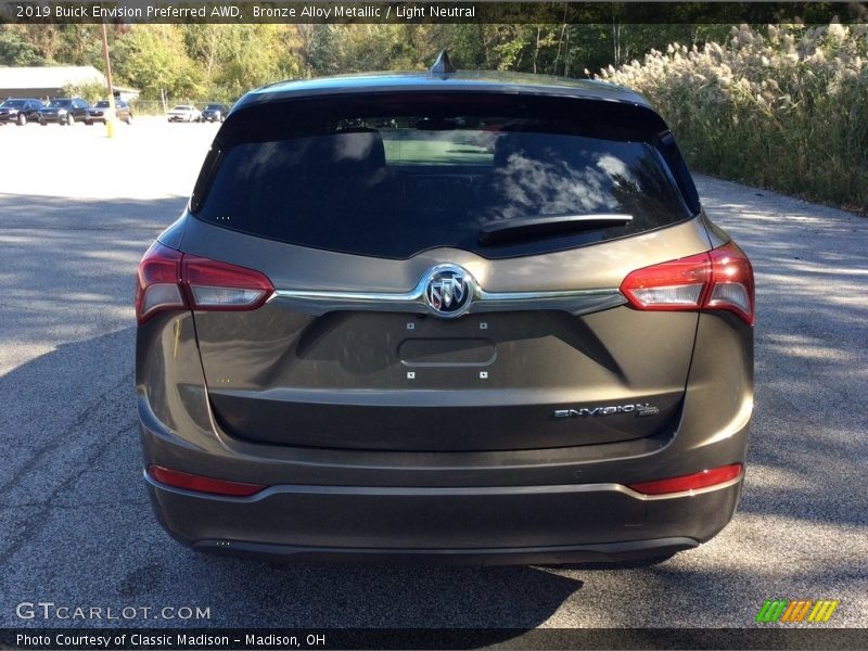 Bronze Alloy Metallic / Light Neutral 2019 Buick Envision Preferred AWD