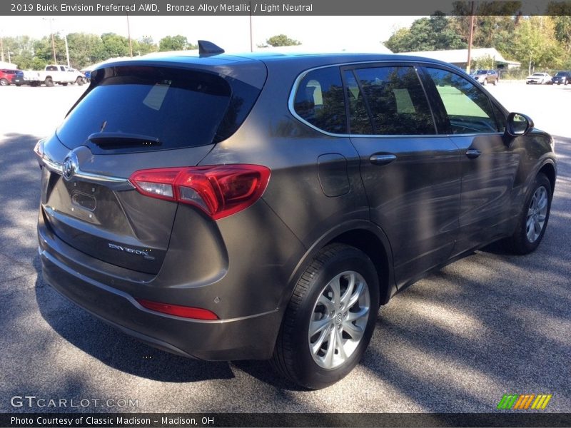 Bronze Alloy Metallic / Light Neutral 2019 Buick Envision Preferred AWD