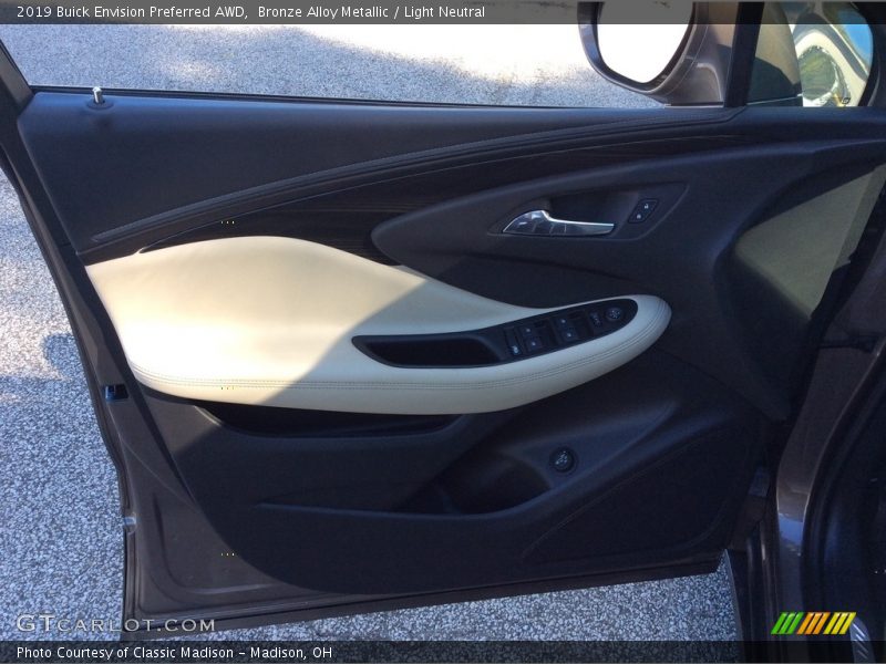 Bronze Alloy Metallic / Light Neutral 2019 Buick Envision Preferred AWD