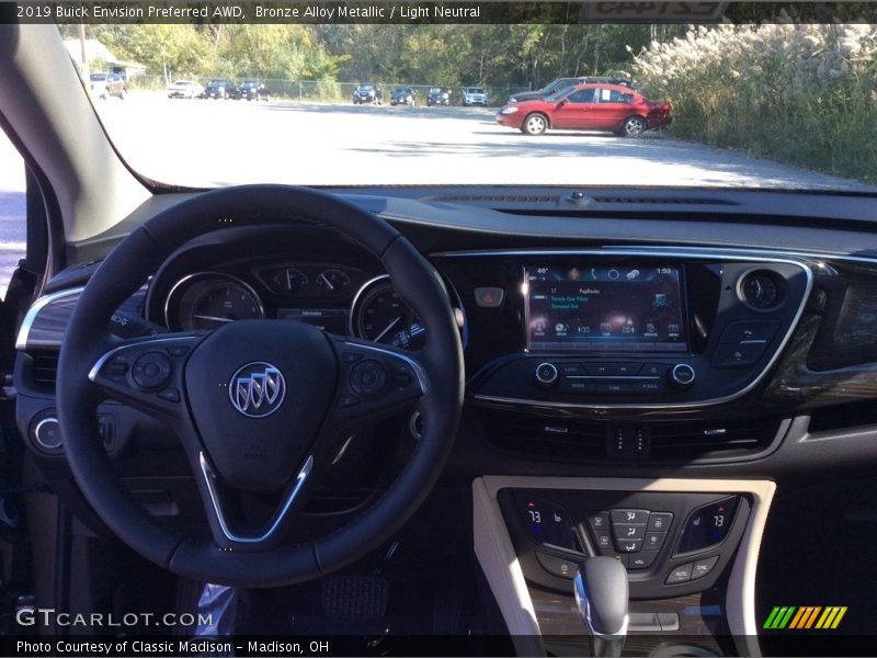Bronze Alloy Metallic / Light Neutral 2019 Buick Envision Preferred AWD