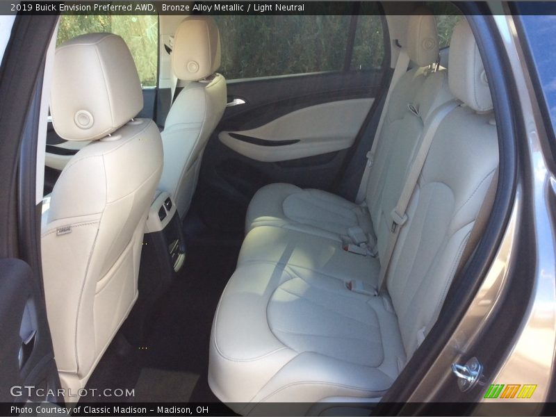 Rear Seat of 2019 Envision Preferred AWD