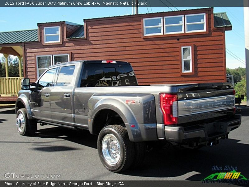 Magnetic Metallic / Black 2019 Ford F450 Super Duty Platinum Crew Cab 4x4