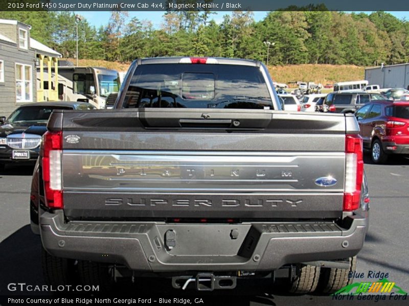 Magnetic Metallic / Black 2019 Ford F450 Super Duty Platinum Crew Cab 4x4