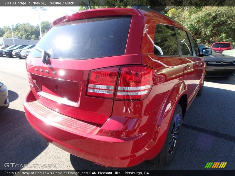 Redline / Black 2018 Dodge Journey SE