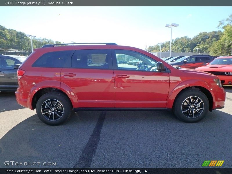 Redline / Black 2018 Dodge Journey SE