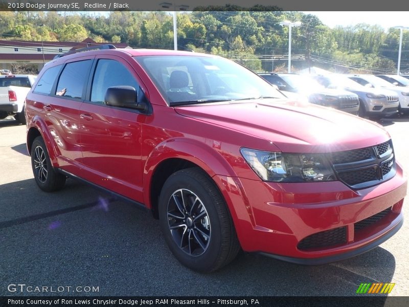 Redline / Black 2018 Dodge Journey SE