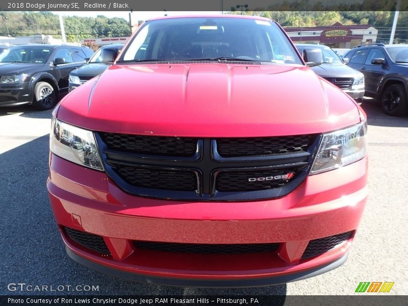 Redline / Black 2018 Dodge Journey SE