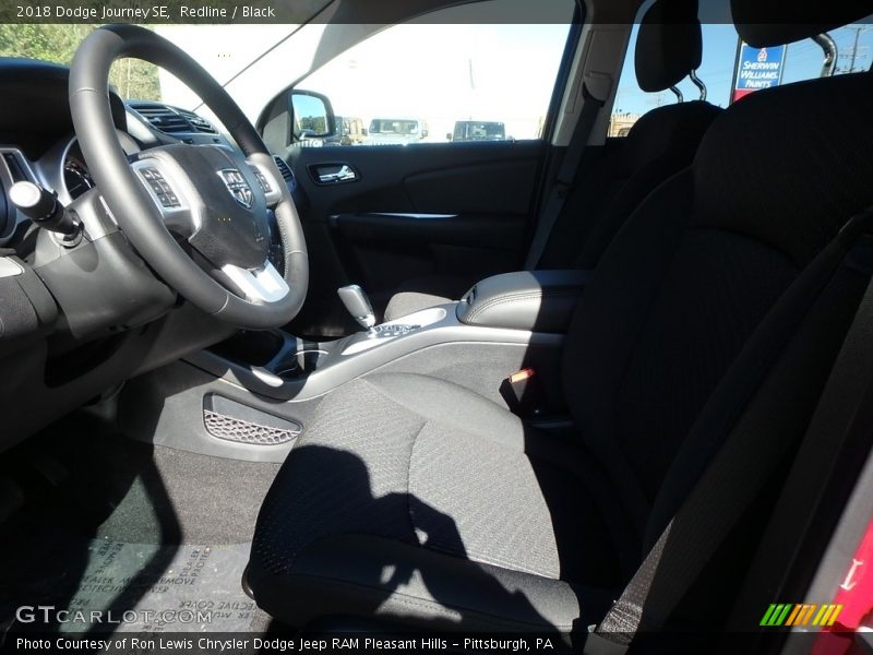 Redline / Black 2018 Dodge Journey SE