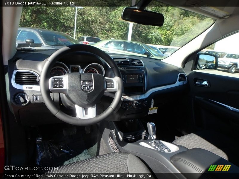 Redline / Black 2018 Dodge Journey SE