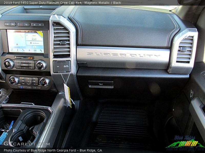 Magnetic Metallic / Black 2019 Ford F450 Super Duty Platinum Crew Cab 4x4
