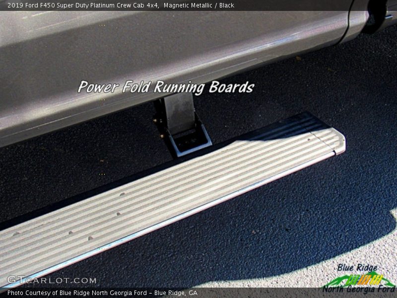 Magnetic Metallic / Black 2019 Ford F450 Super Duty Platinum Crew Cab 4x4