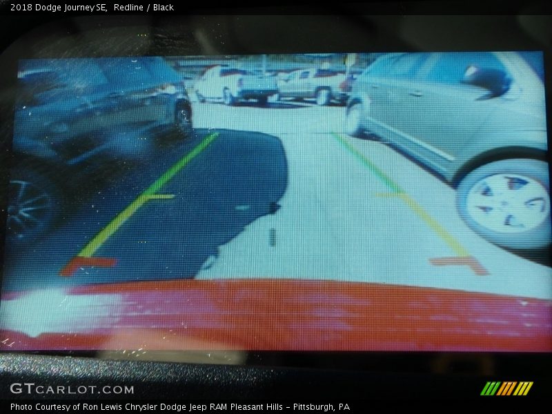 Redline / Black 2018 Dodge Journey SE