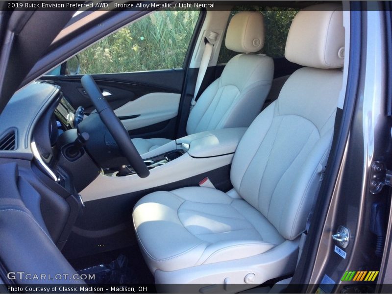 Bronze Alloy Metallic / Light Neutral 2019 Buick Envision Preferred AWD
