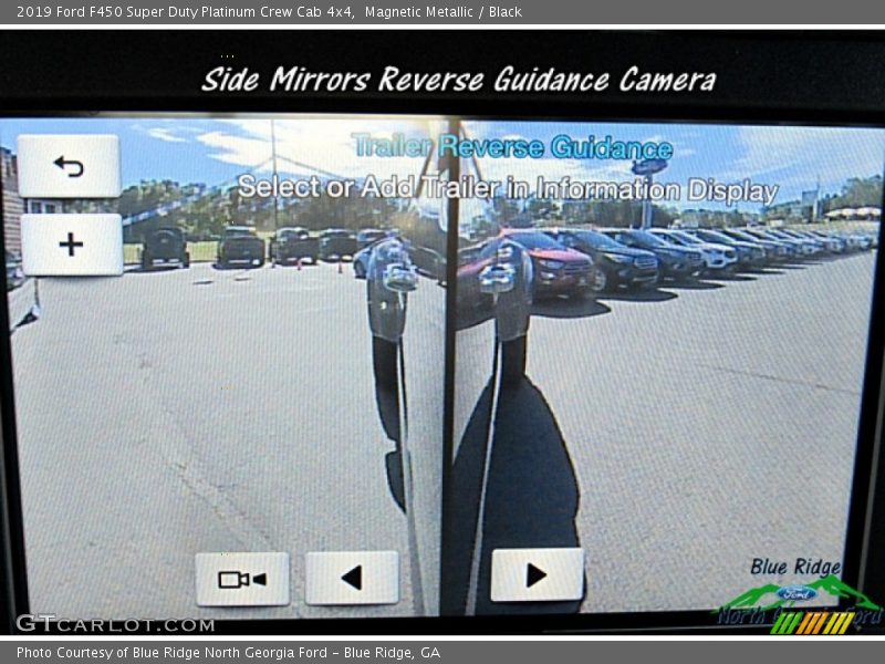 Magnetic Metallic / Black 2019 Ford F450 Super Duty Platinum Crew Cab 4x4