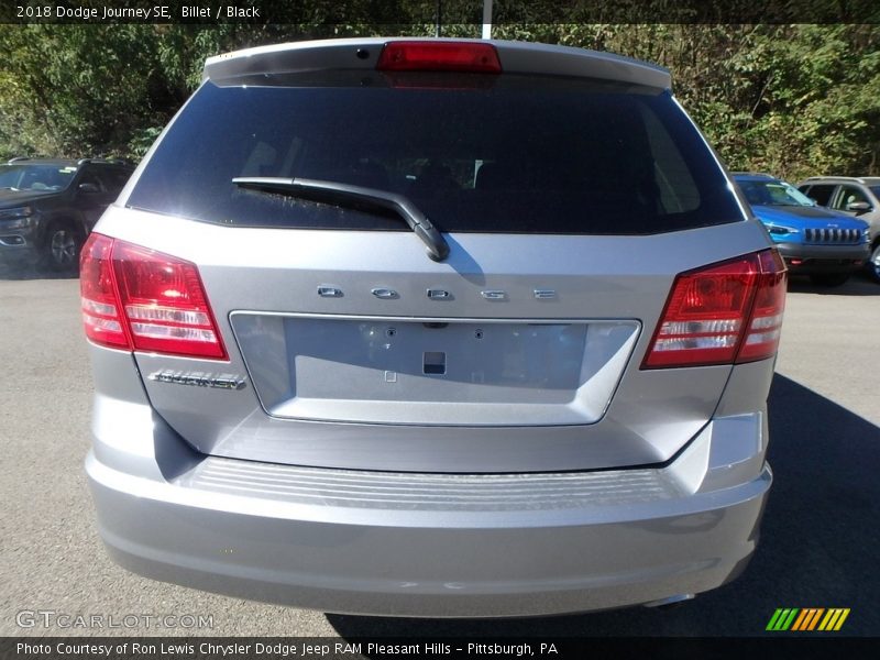 Billet / Black 2018 Dodge Journey SE