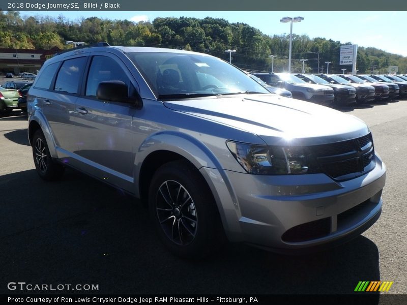 Billet / Black 2018 Dodge Journey SE