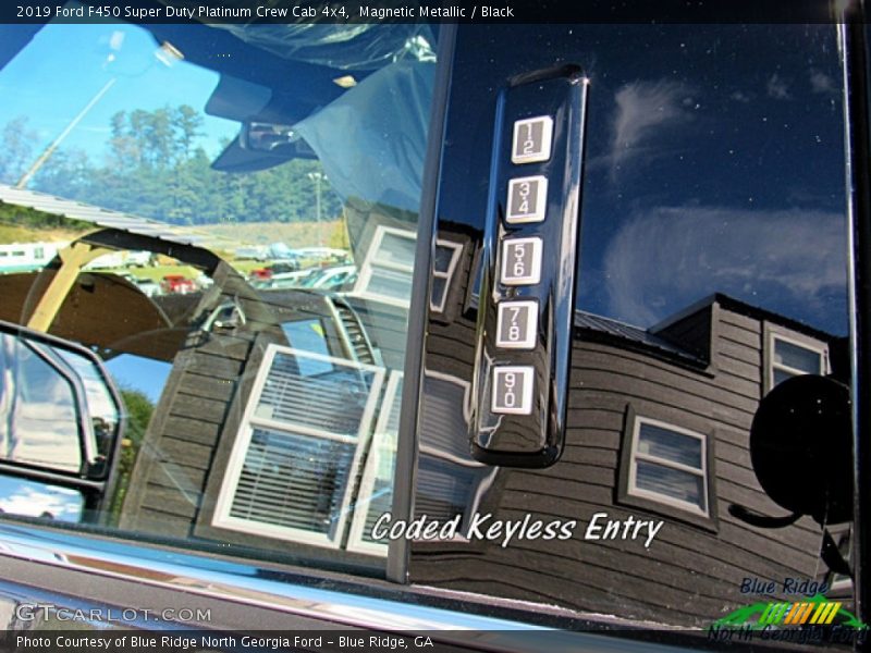 Magnetic Metallic / Black 2019 Ford F450 Super Duty Platinum Crew Cab 4x4