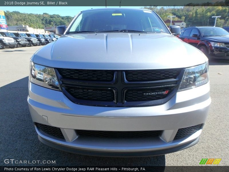 Billet / Black 2018 Dodge Journey SE