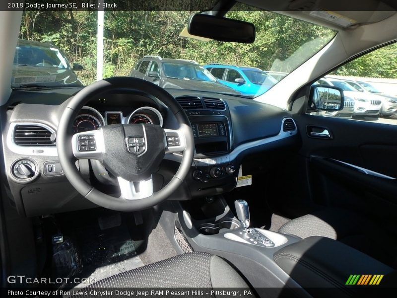 Billet / Black 2018 Dodge Journey SE