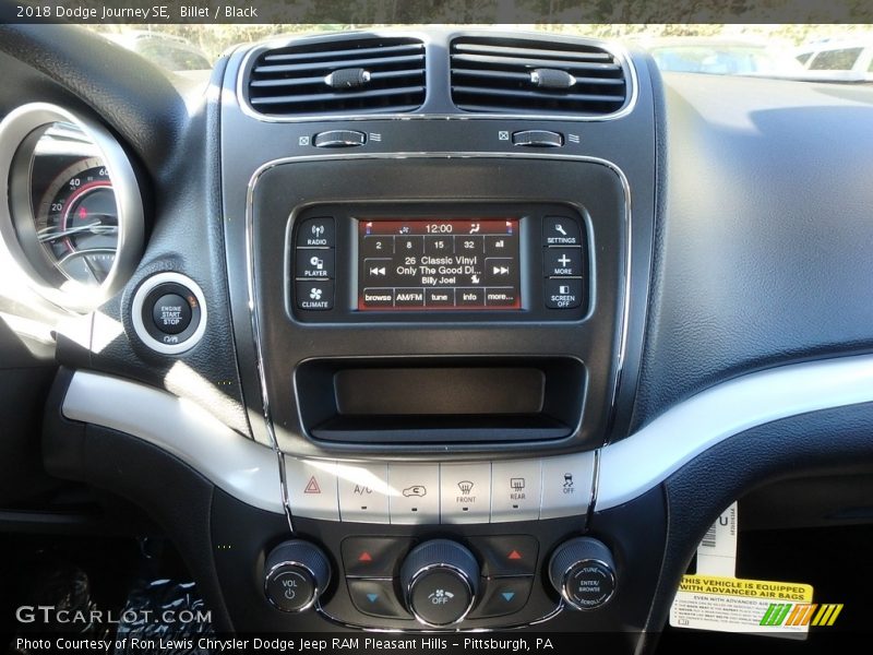 Billet / Black 2018 Dodge Journey SE