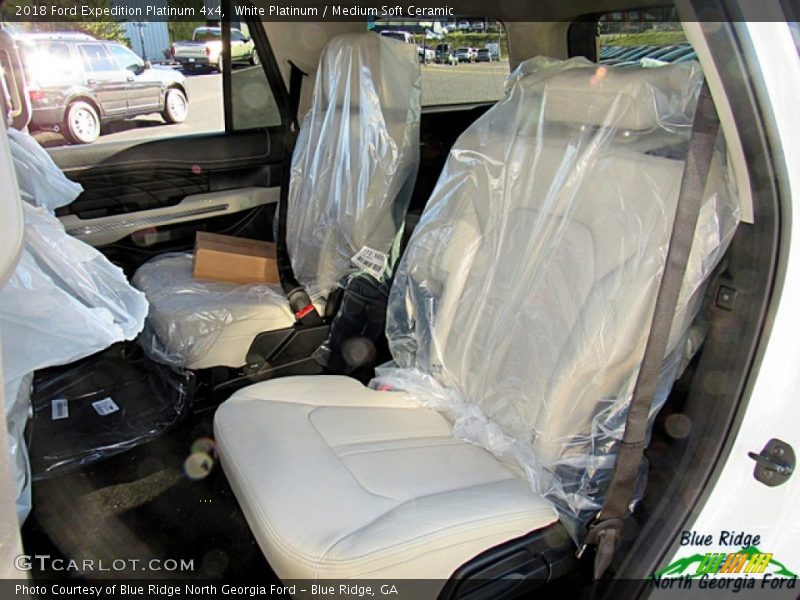 White Platinum / Medium Soft Ceramic 2018 Ford Expedition Platinum 4x4