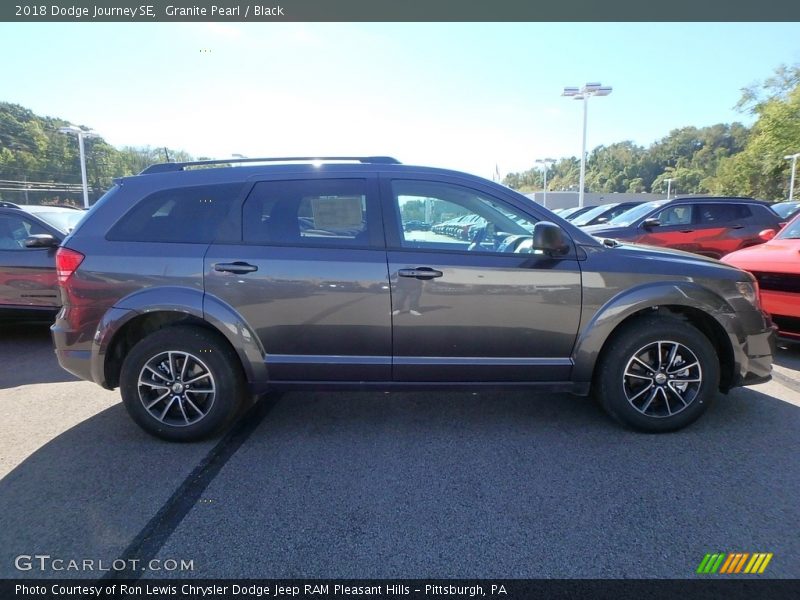 Granite Pearl / Black 2018 Dodge Journey SE