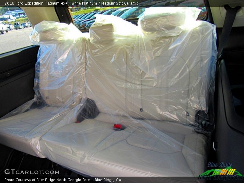 White Platinum / Medium Soft Ceramic 2018 Ford Expedition Platinum 4x4