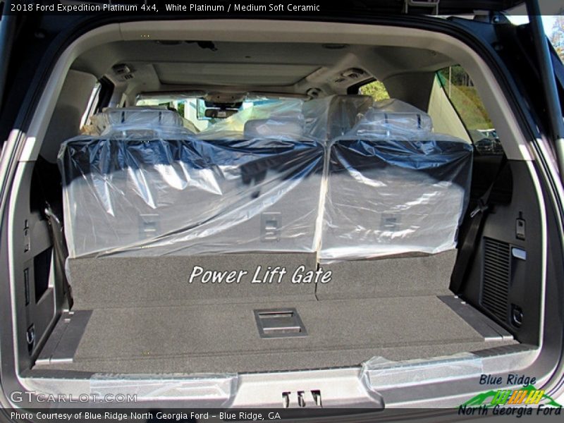 White Platinum / Medium Soft Ceramic 2018 Ford Expedition Platinum 4x4