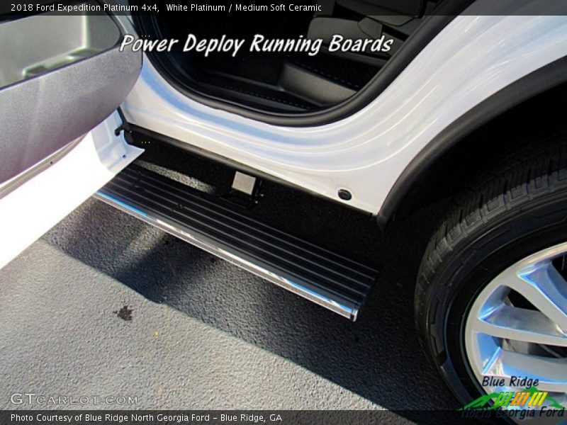 White Platinum / Medium Soft Ceramic 2018 Ford Expedition Platinum 4x4