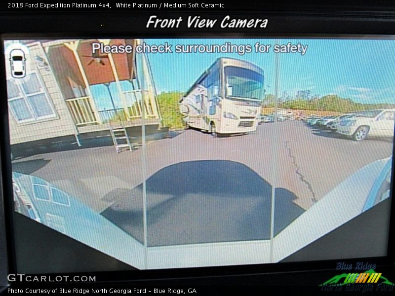 White Platinum / Medium Soft Ceramic 2018 Ford Expedition Platinum 4x4