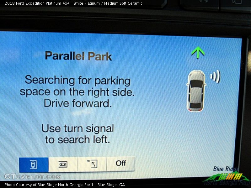 White Platinum / Medium Soft Ceramic 2018 Ford Expedition Platinum 4x4