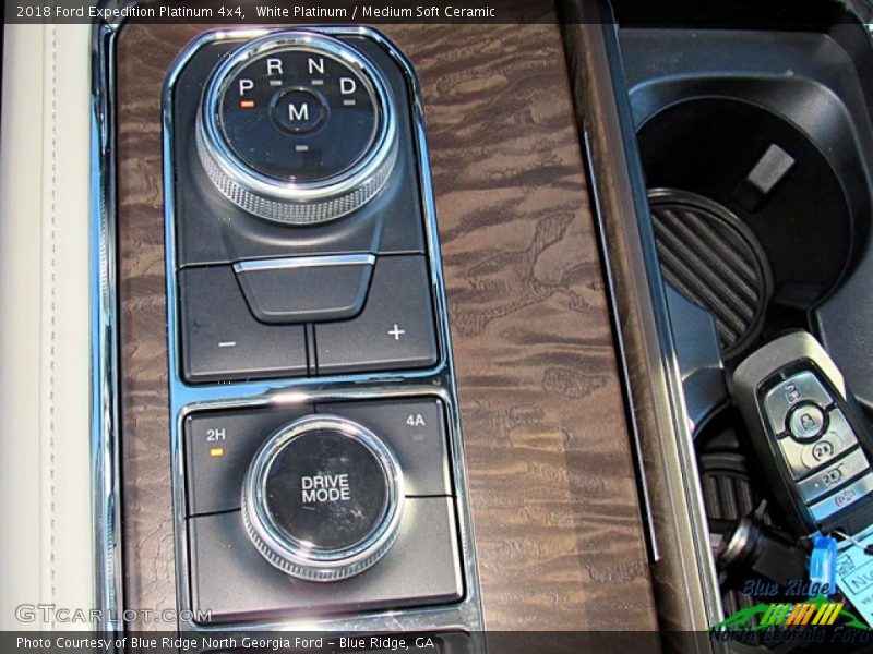 White Platinum / Medium Soft Ceramic 2018 Ford Expedition Platinum 4x4