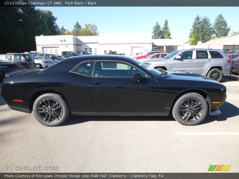 Pitch Black / Black 2019 Dodge Challenger GT AWD