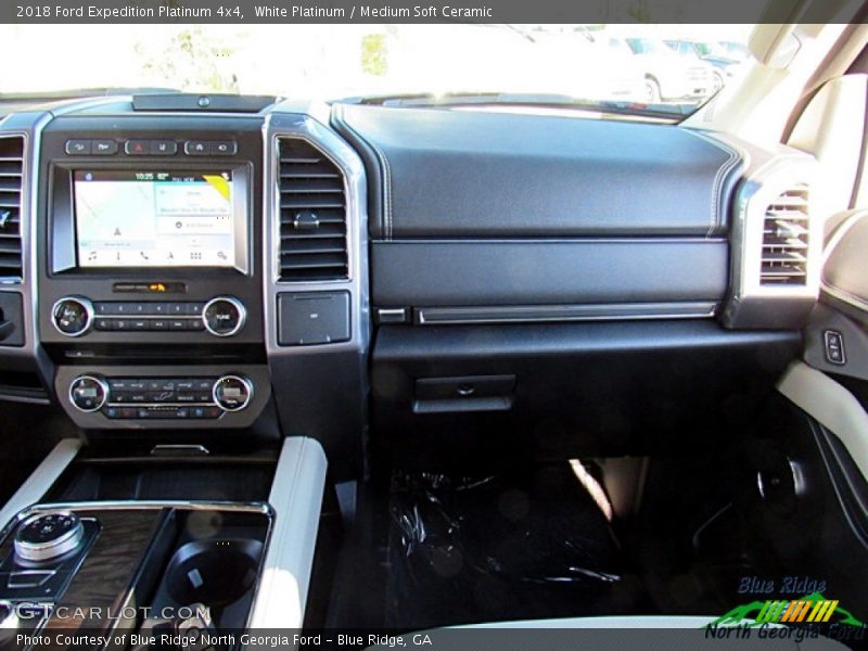 White Platinum / Medium Soft Ceramic 2018 Ford Expedition Platinum 4x4