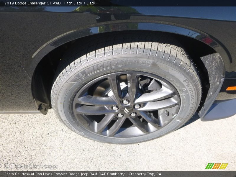 Pitch Black / Black 2019 Dodge Challenger GT AWD