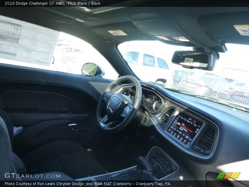 Pitch Black / Black 2019 Dodge Challenger GT AWD