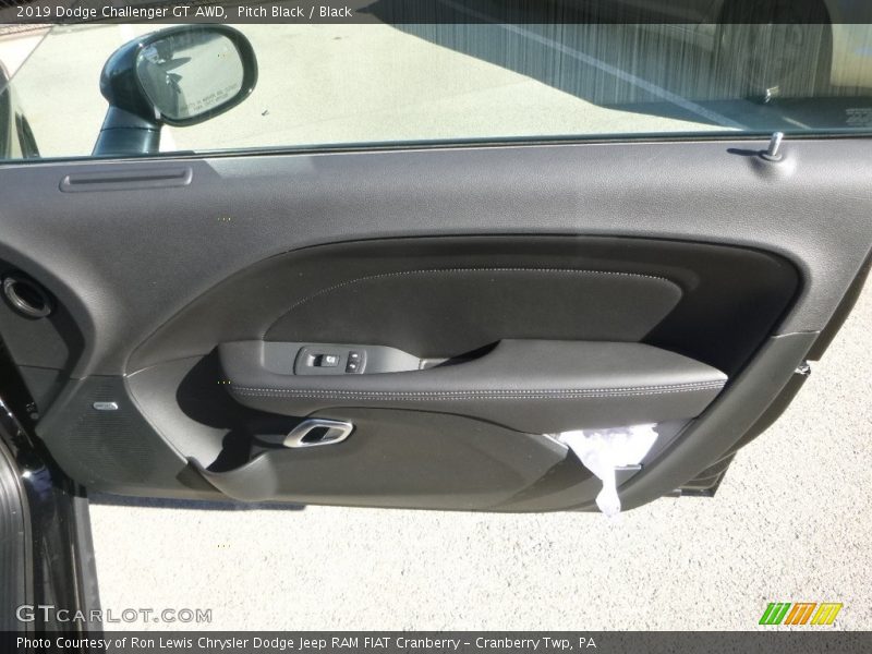 Pitch Black / Black 2019 Dodge Challenger GT AWD