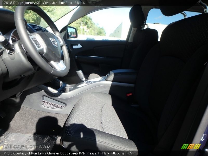 Contusion Blue Pearl / Black 2018 Dodge Journey SE