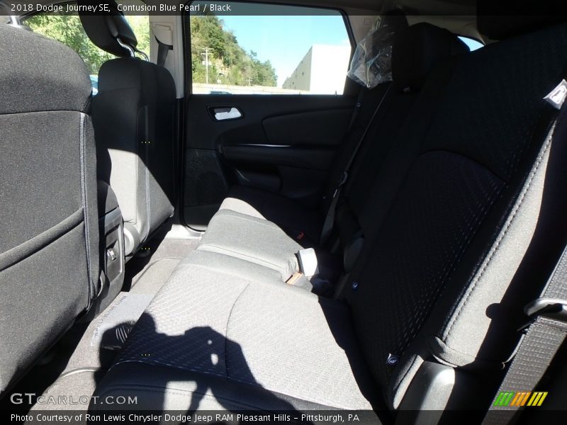 Contusion Blue Pearl / Black 2018 Dodge Journey SE