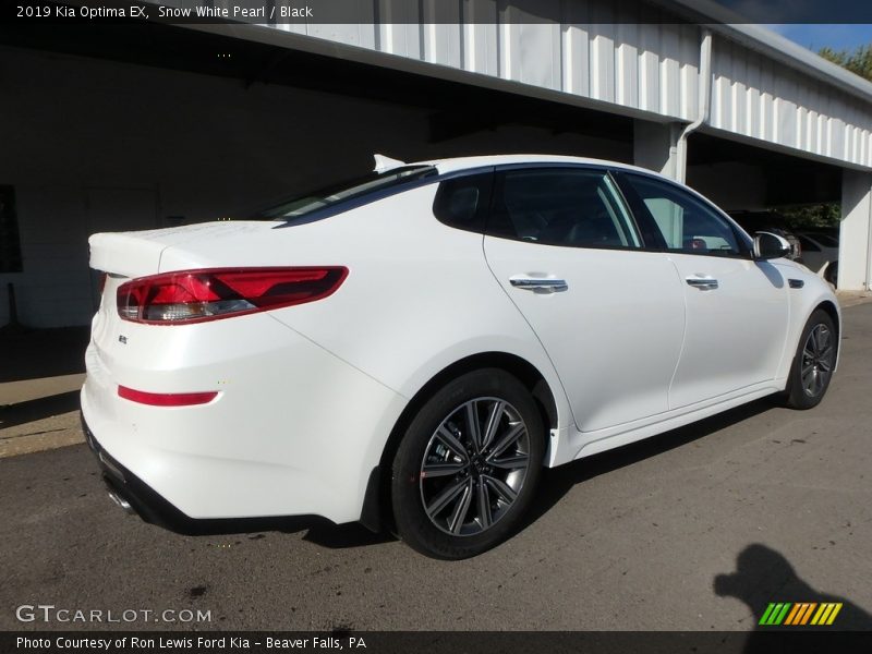 Snow White Pearl / Black 2019 Kia Optima EX
