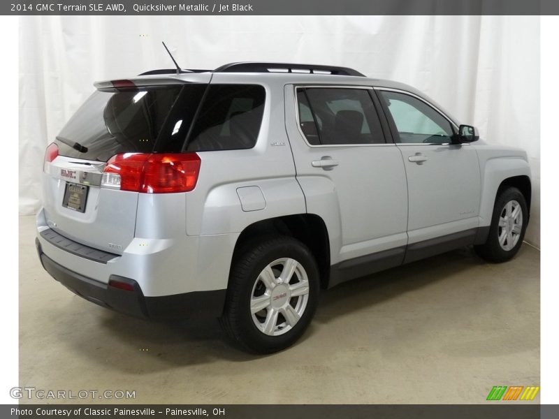 Quicksilver Metallic / Jet Black 2014 GMC Terrain SLE AWD