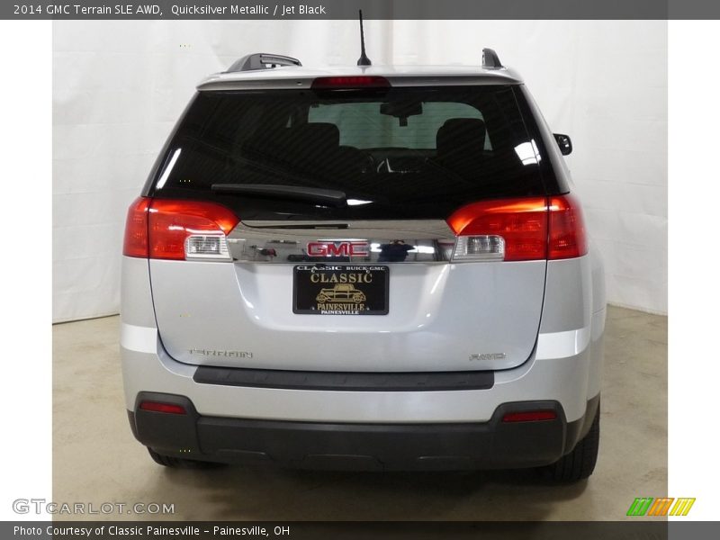 Quicksilver Metallic / Jet Black 2014 GMC Terrain SLE AWD